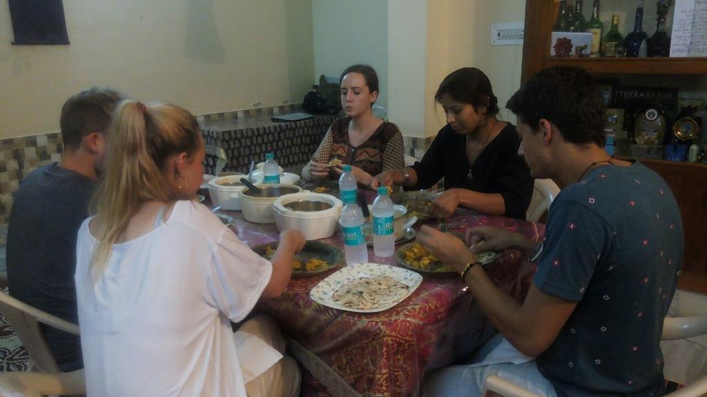 Pushkar Cooking Art And Home Stay ภายนอก รูปภาพ